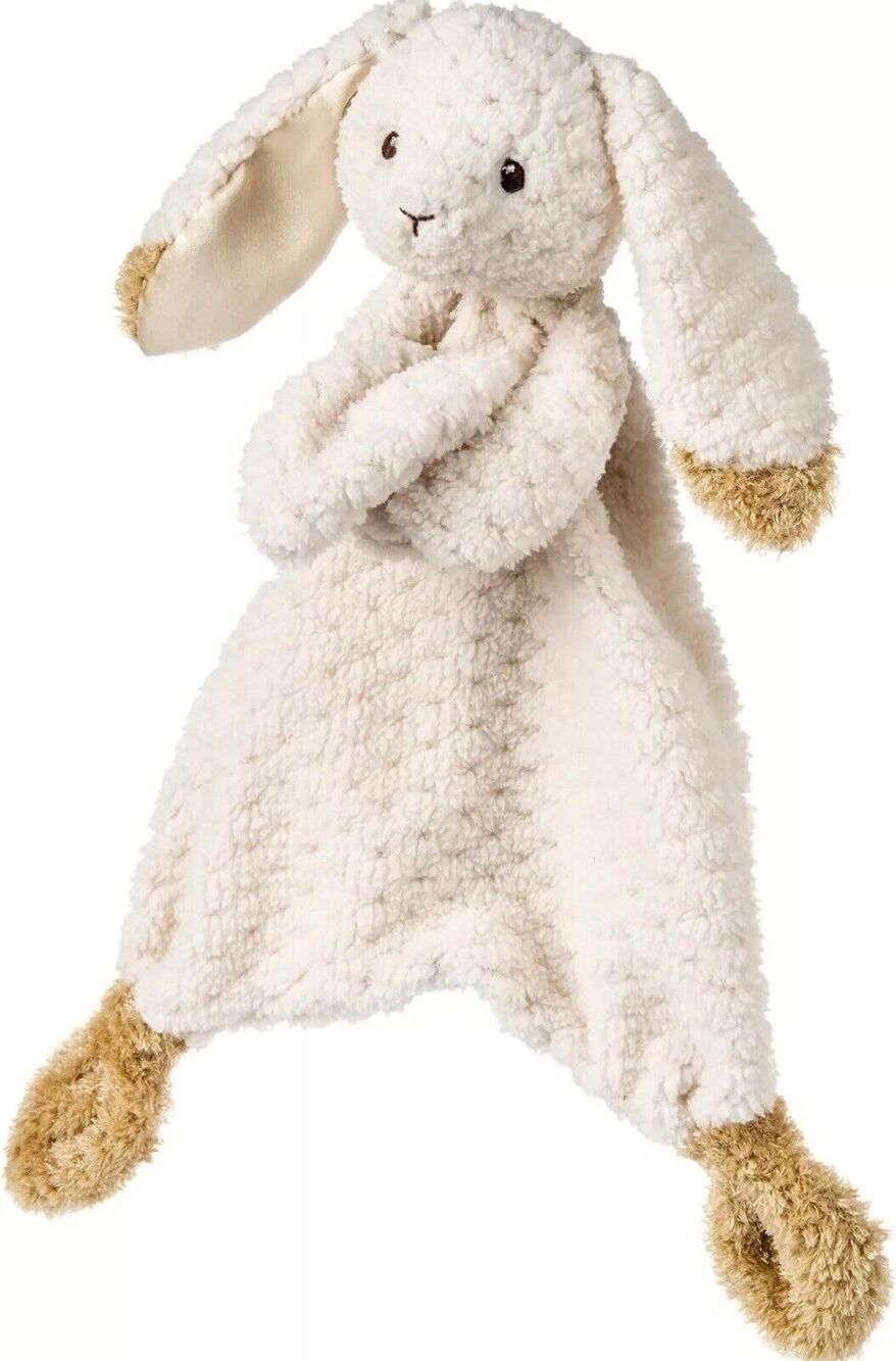 Mary Meyer Plush Silky Soft Bunny Rabbit Lovey Security Baby Toy Oatmeal Beige